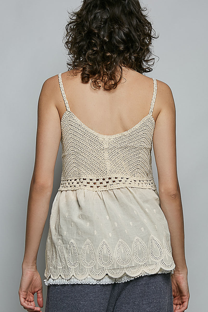 Country Chic Knit Tank