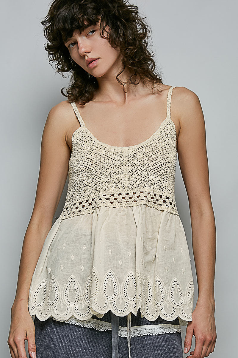Country Chic Knit Tank