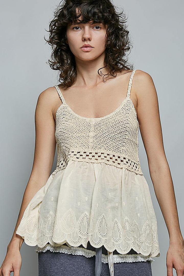 Country Chic Knit Tank