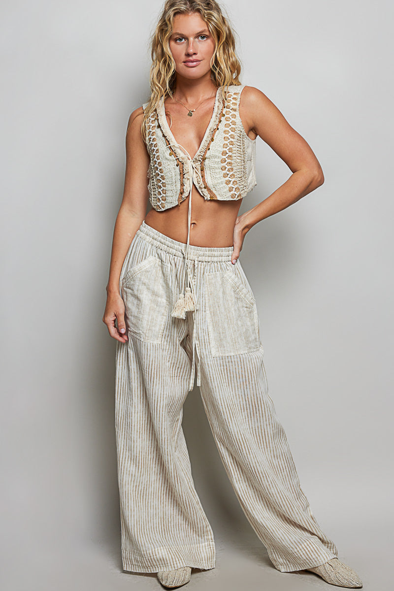 Glitter Gypsy Tie Top POL