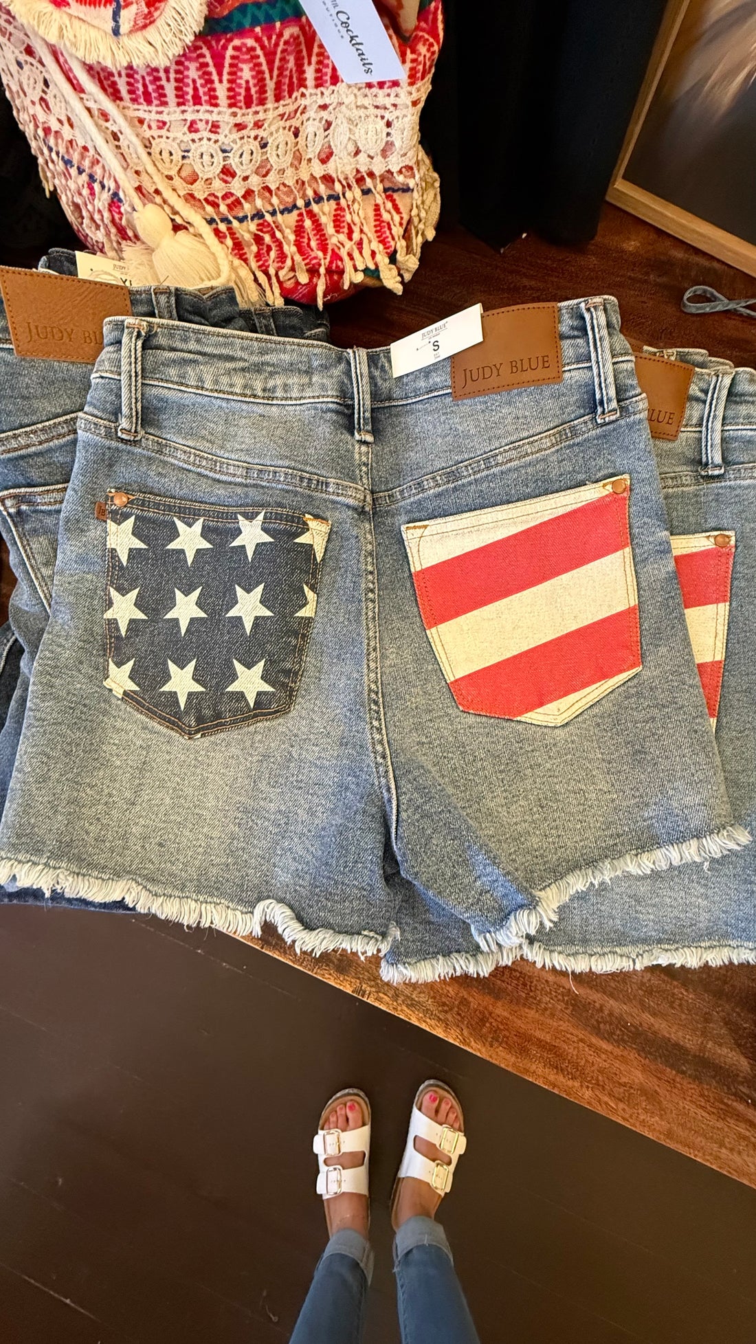 Judy Blue Stars and Stripes Shorts