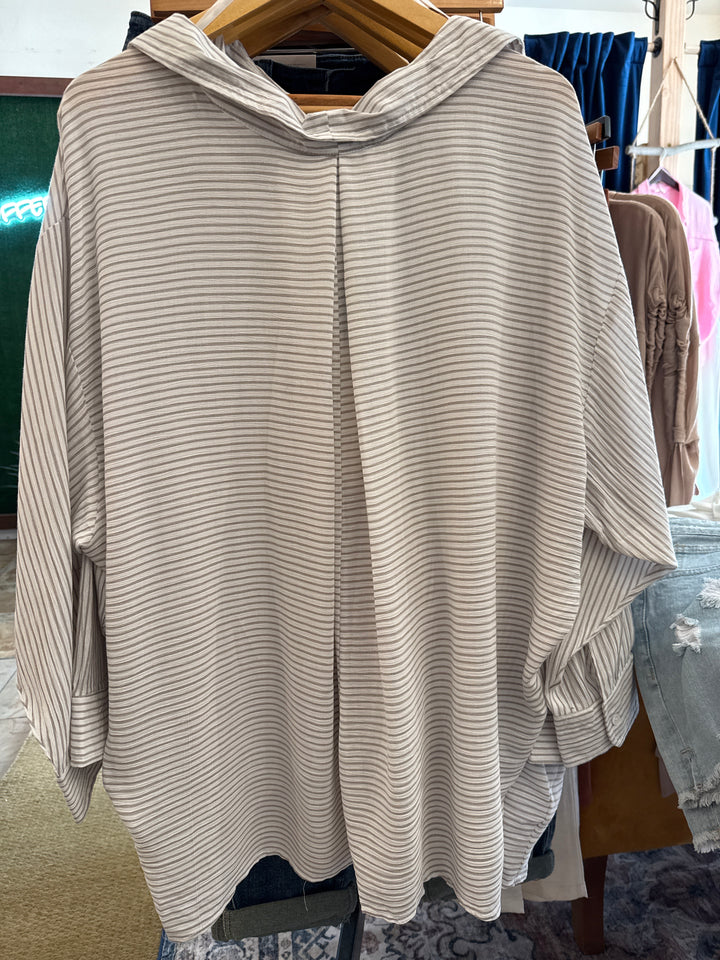 To The Beach Striped Shirt