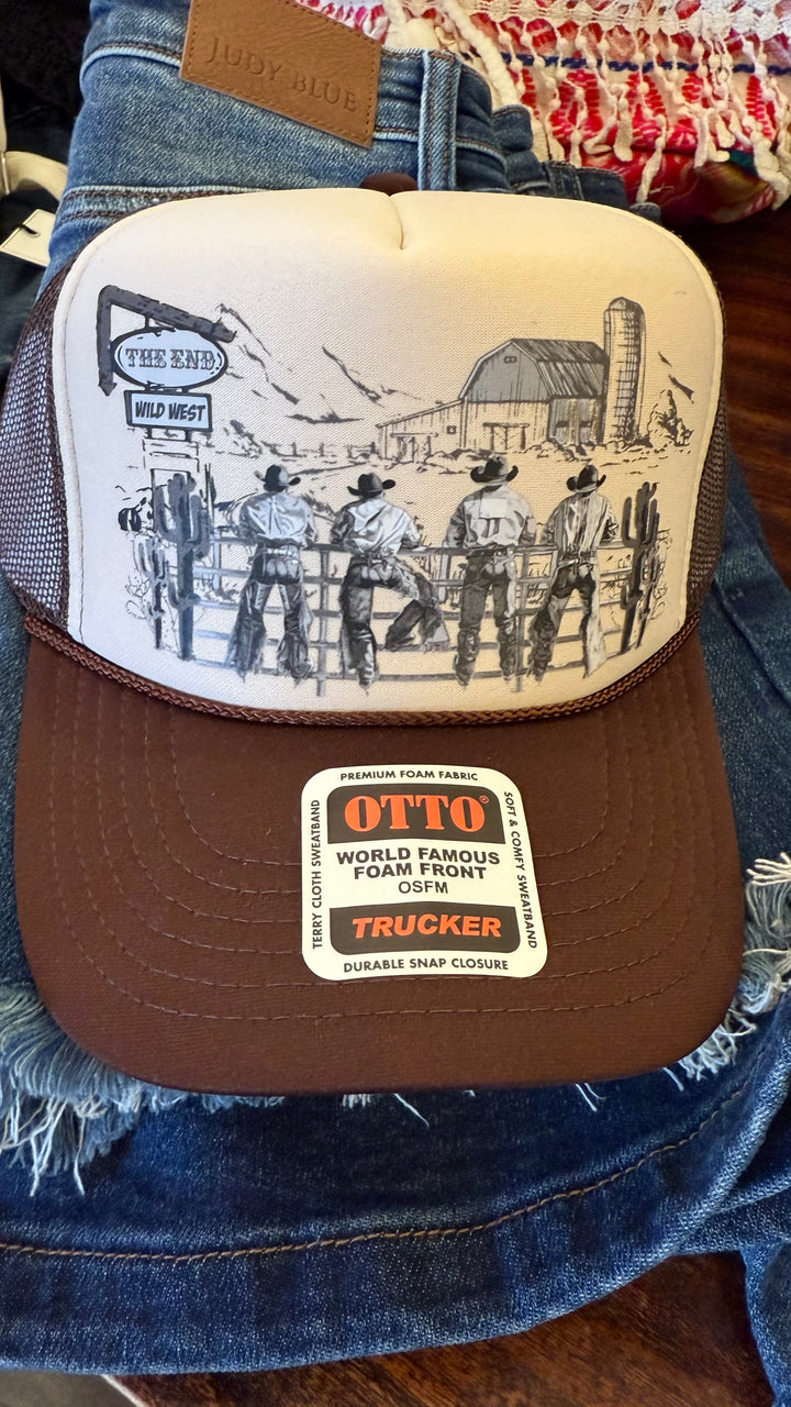 Cowboy at the Fence Hat