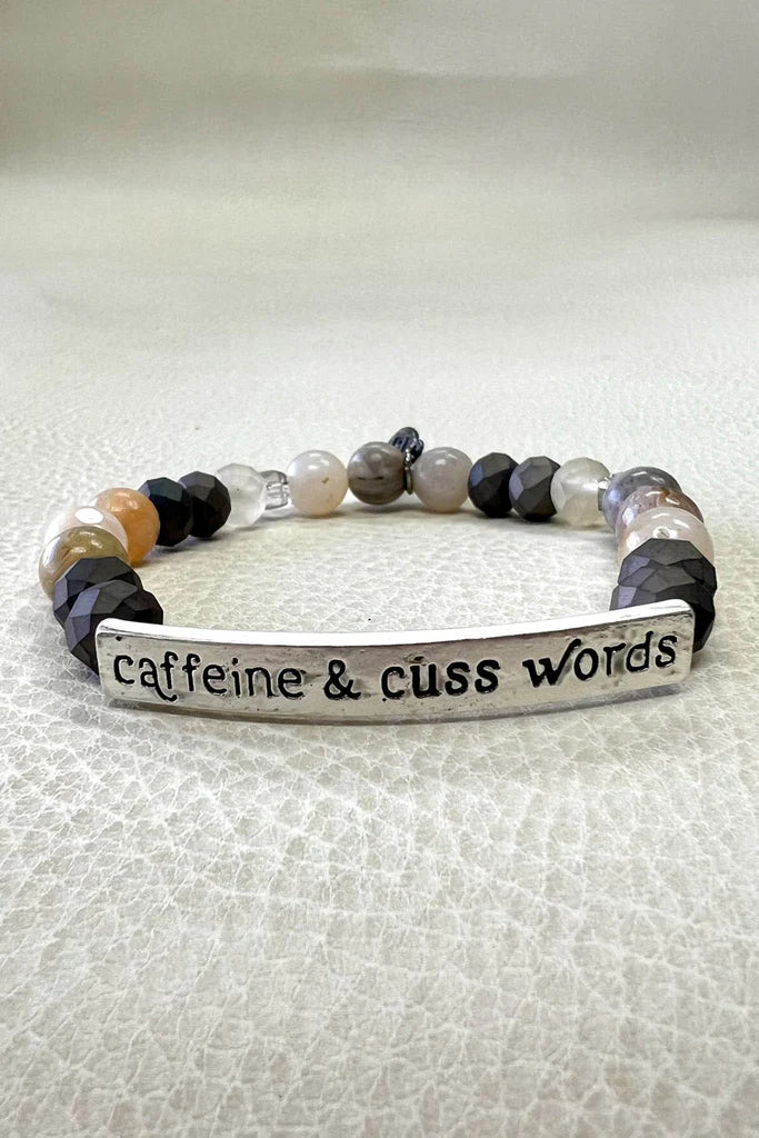 Caffeine Bracelet Silver
