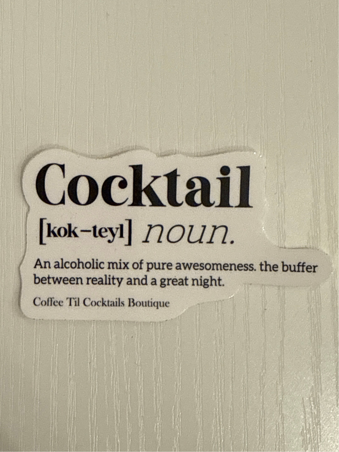 Stickers: Cocktail