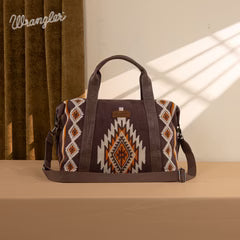 Wrangler Southwestern Print Duffle Bag
