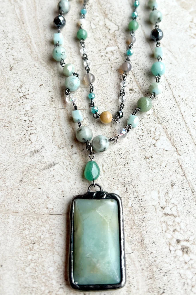 Lexi  Amazonite Necklace