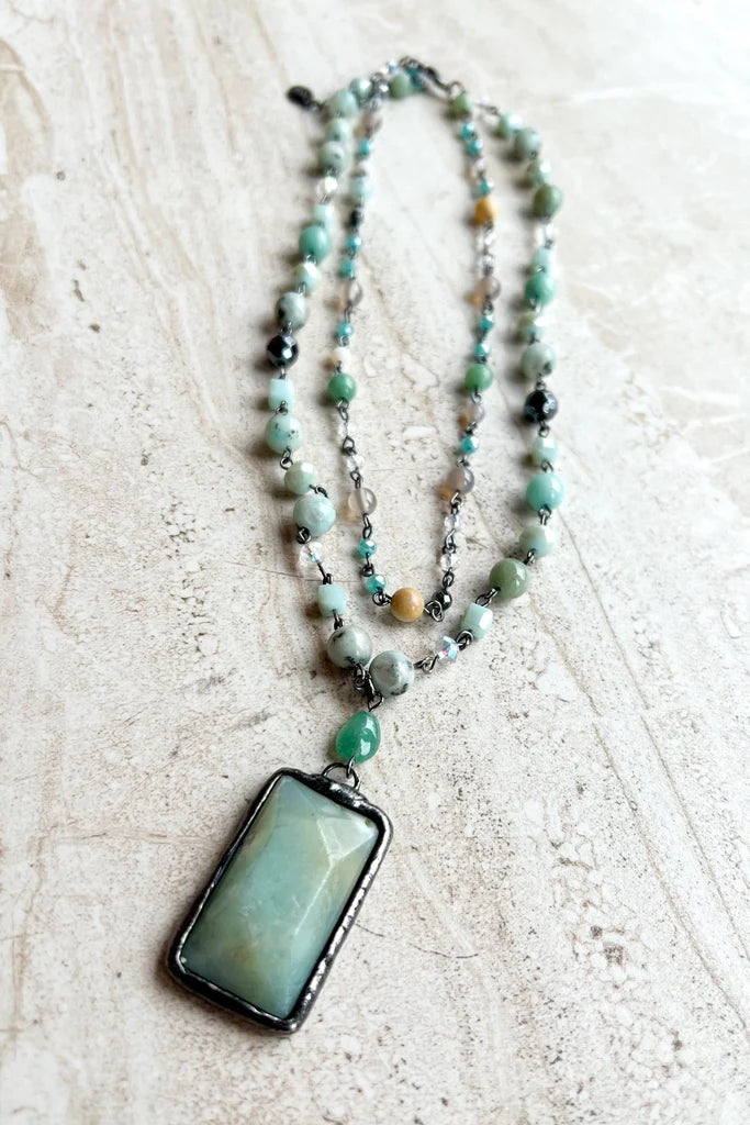 Lexi  Amazonite Necklace