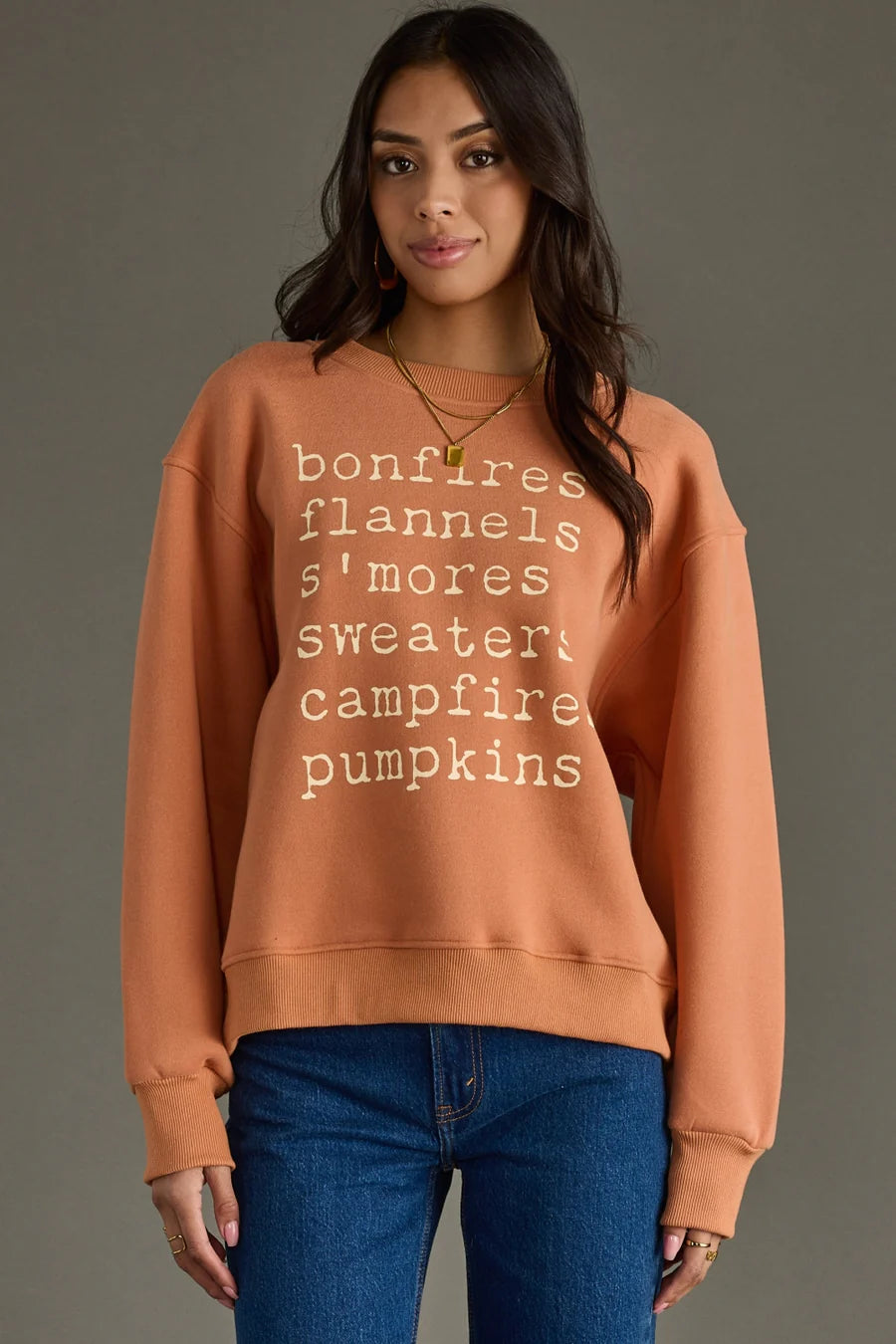 Rust Bonfire Sweatshirt