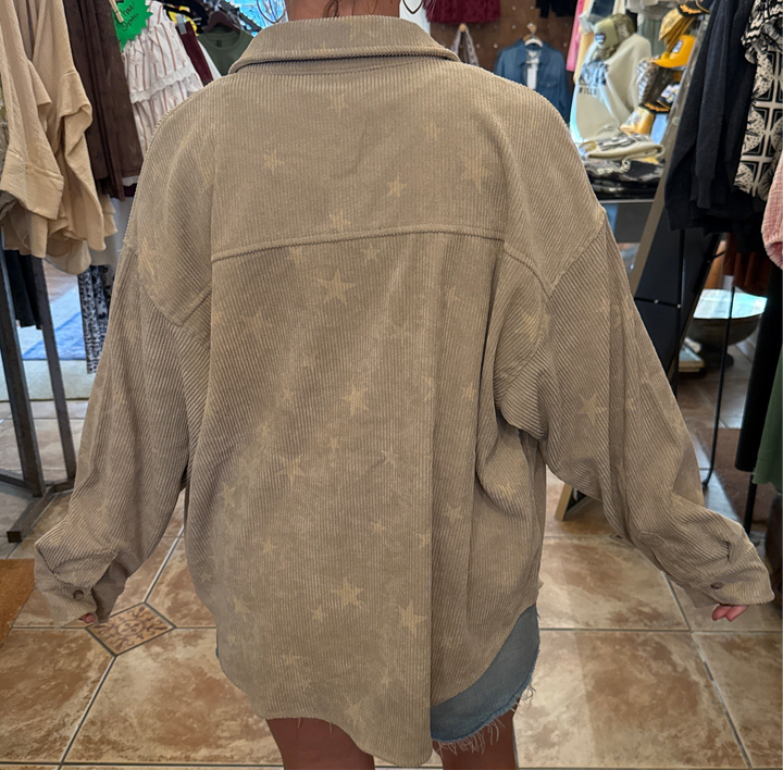 Tan Corduroy Jacket