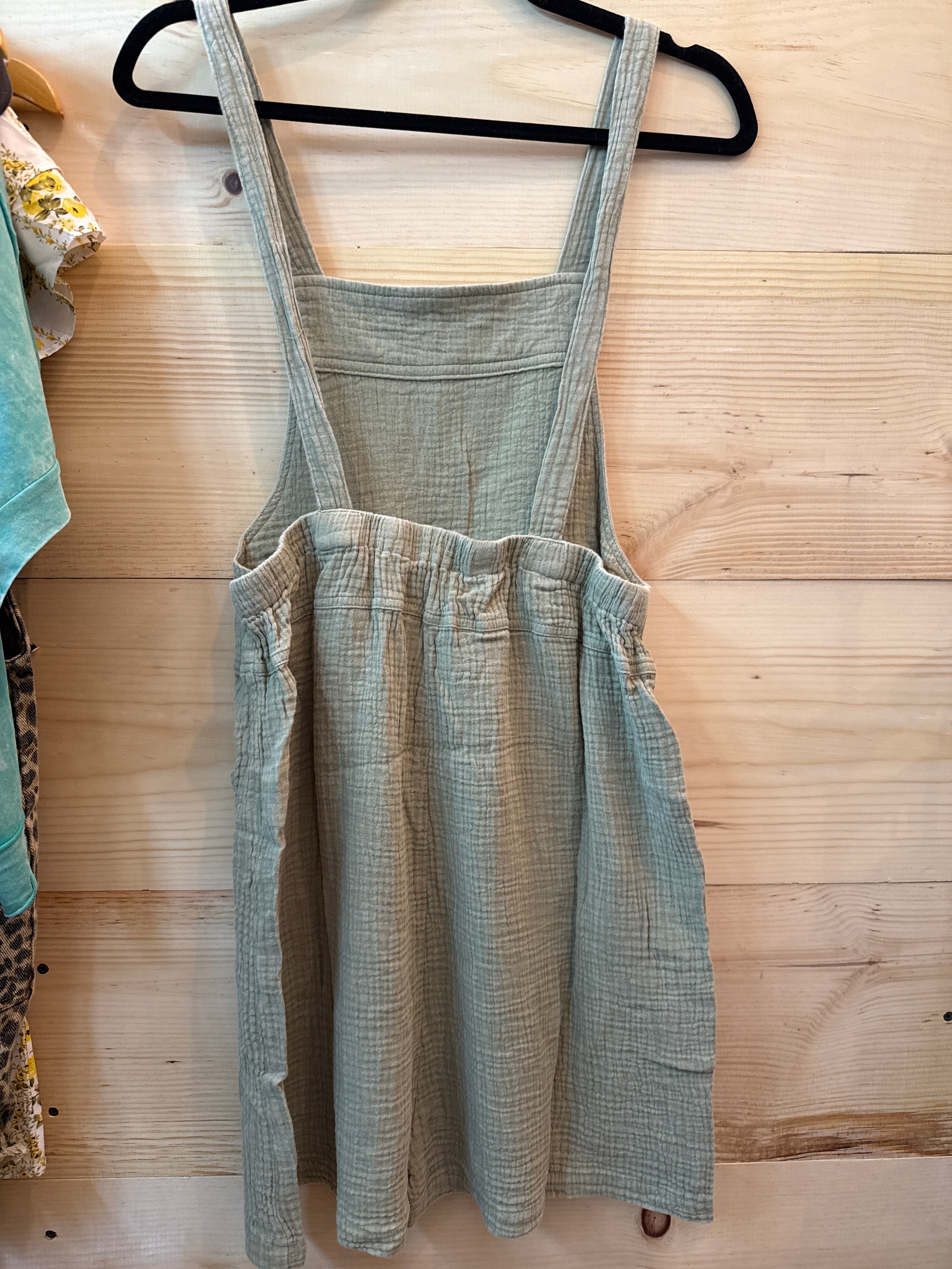Sage Linen Romper
