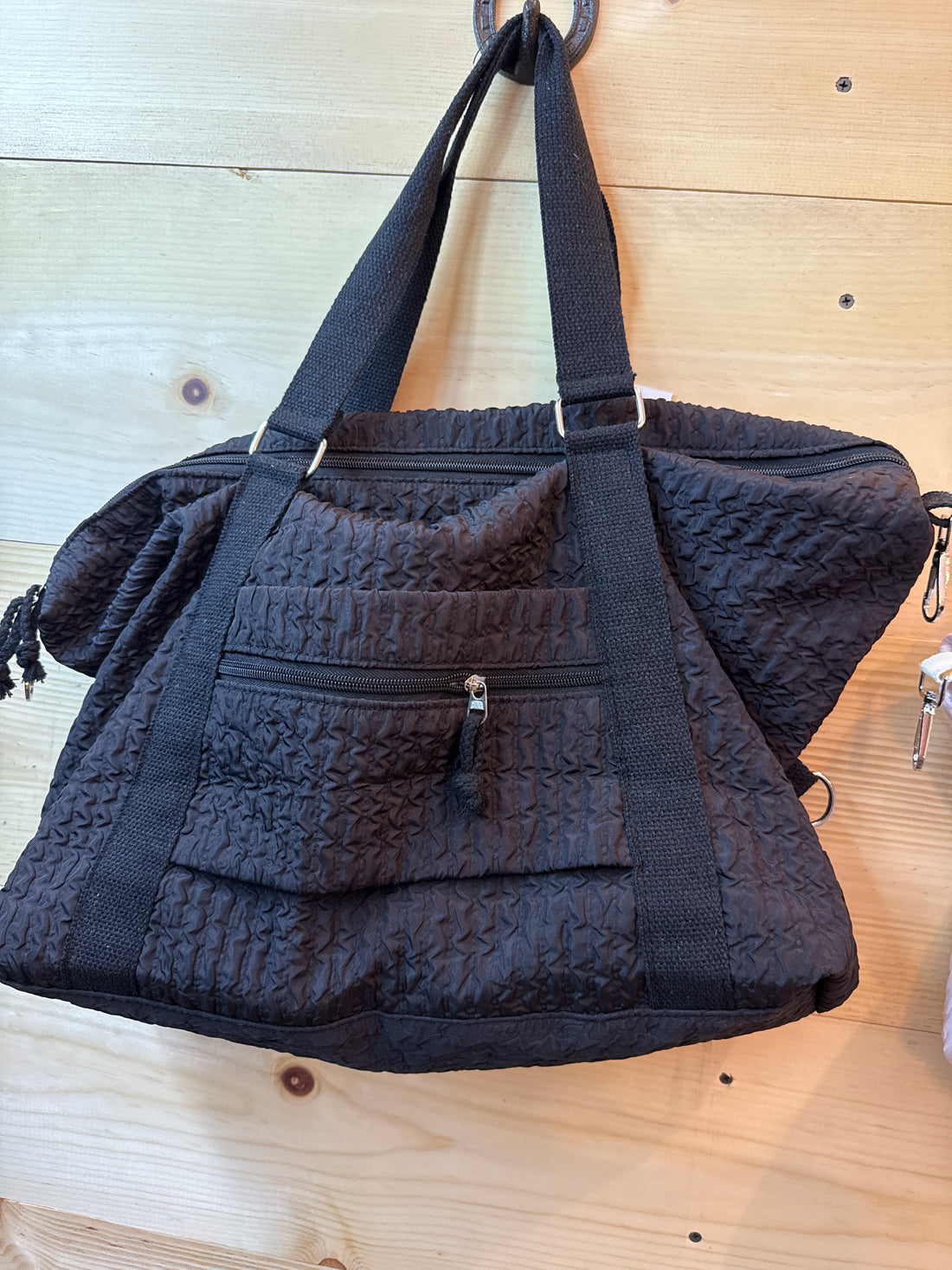 Black Scrunchie Bag