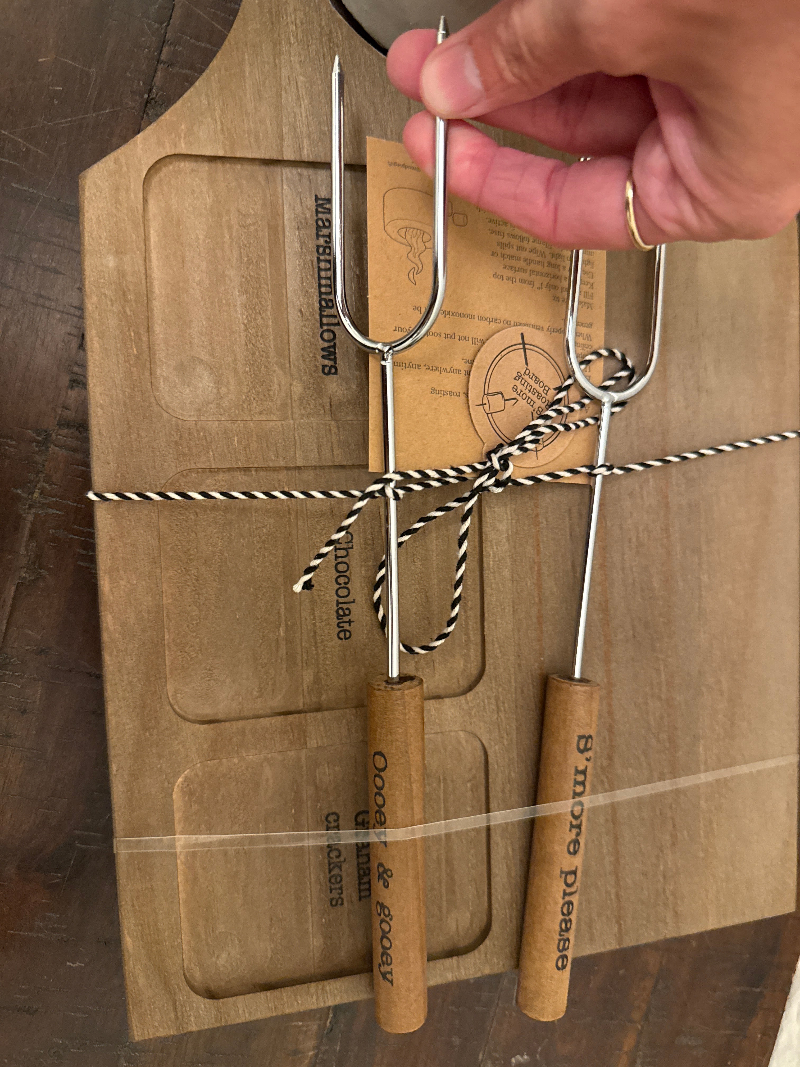 Smores Roasting Board