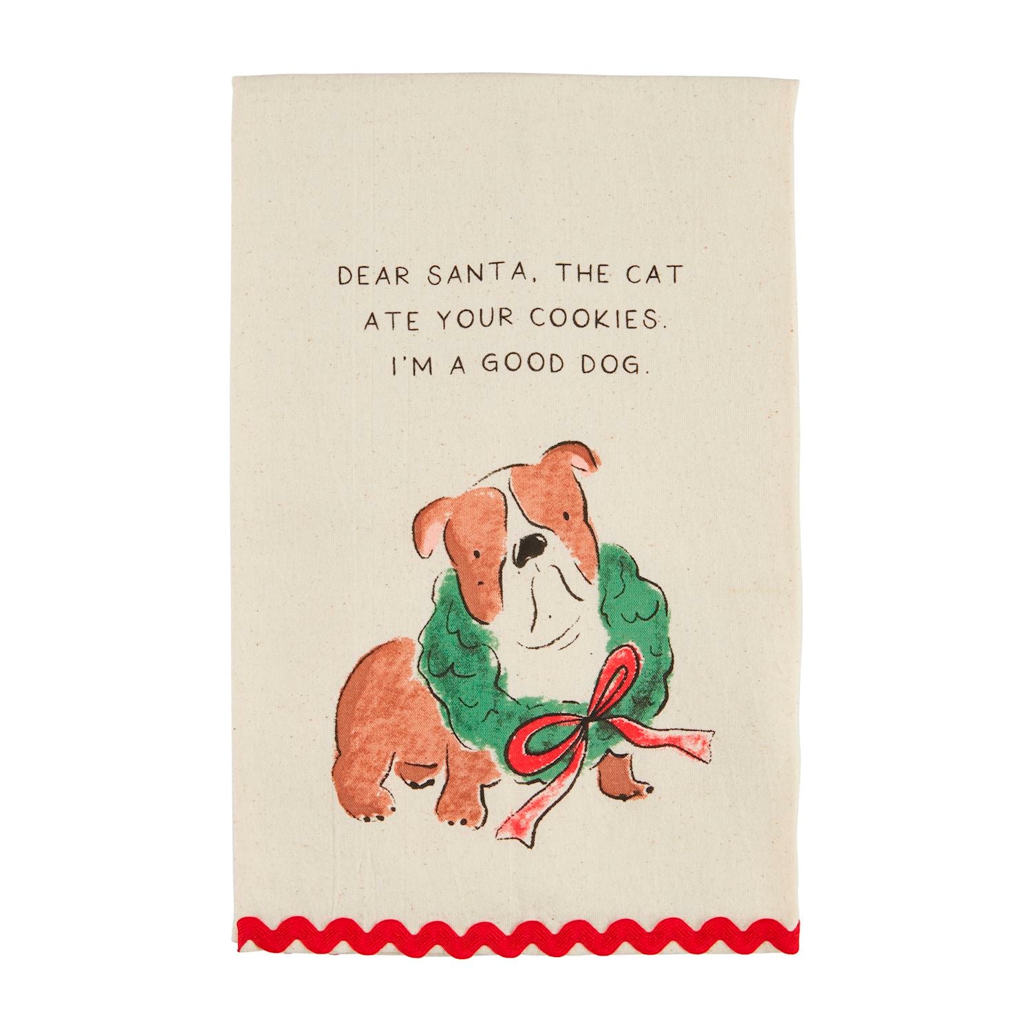 Christmas Dog Towels
