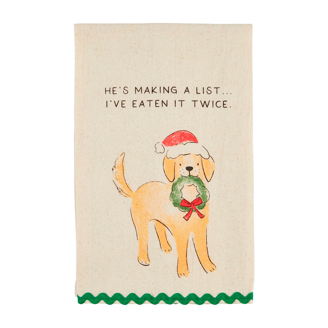 Christmas Dog Towels