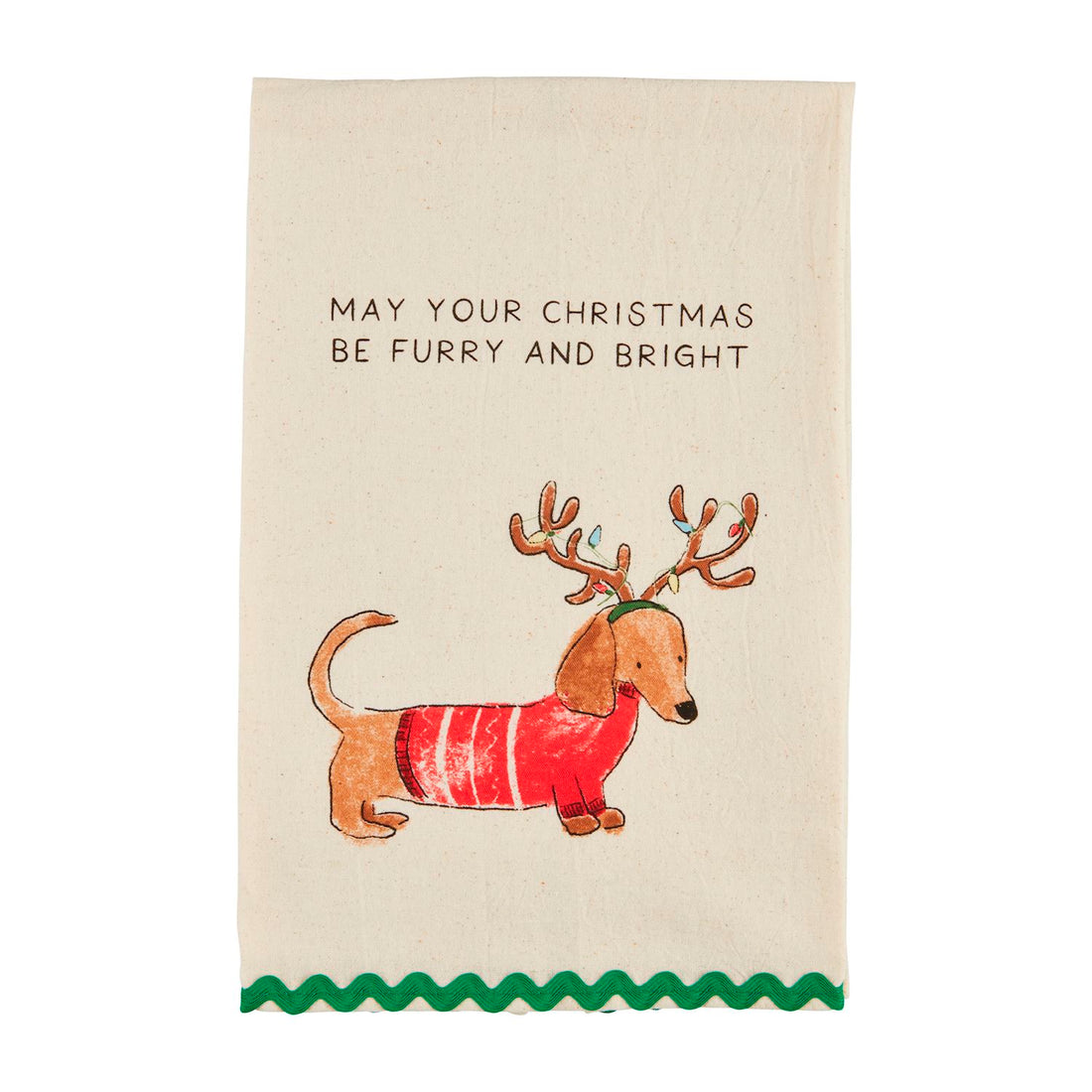 Christmas Dog Towels