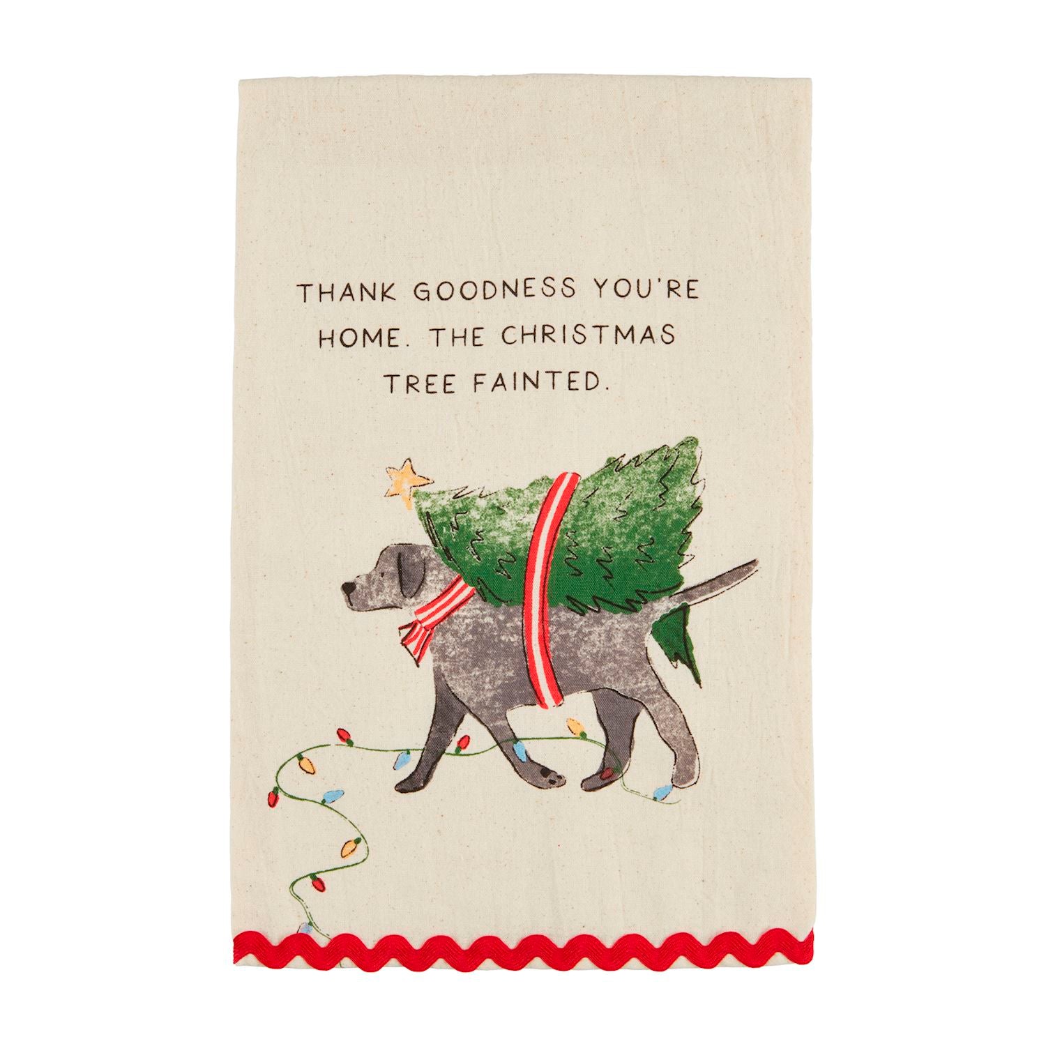 Christmas Dog Towels