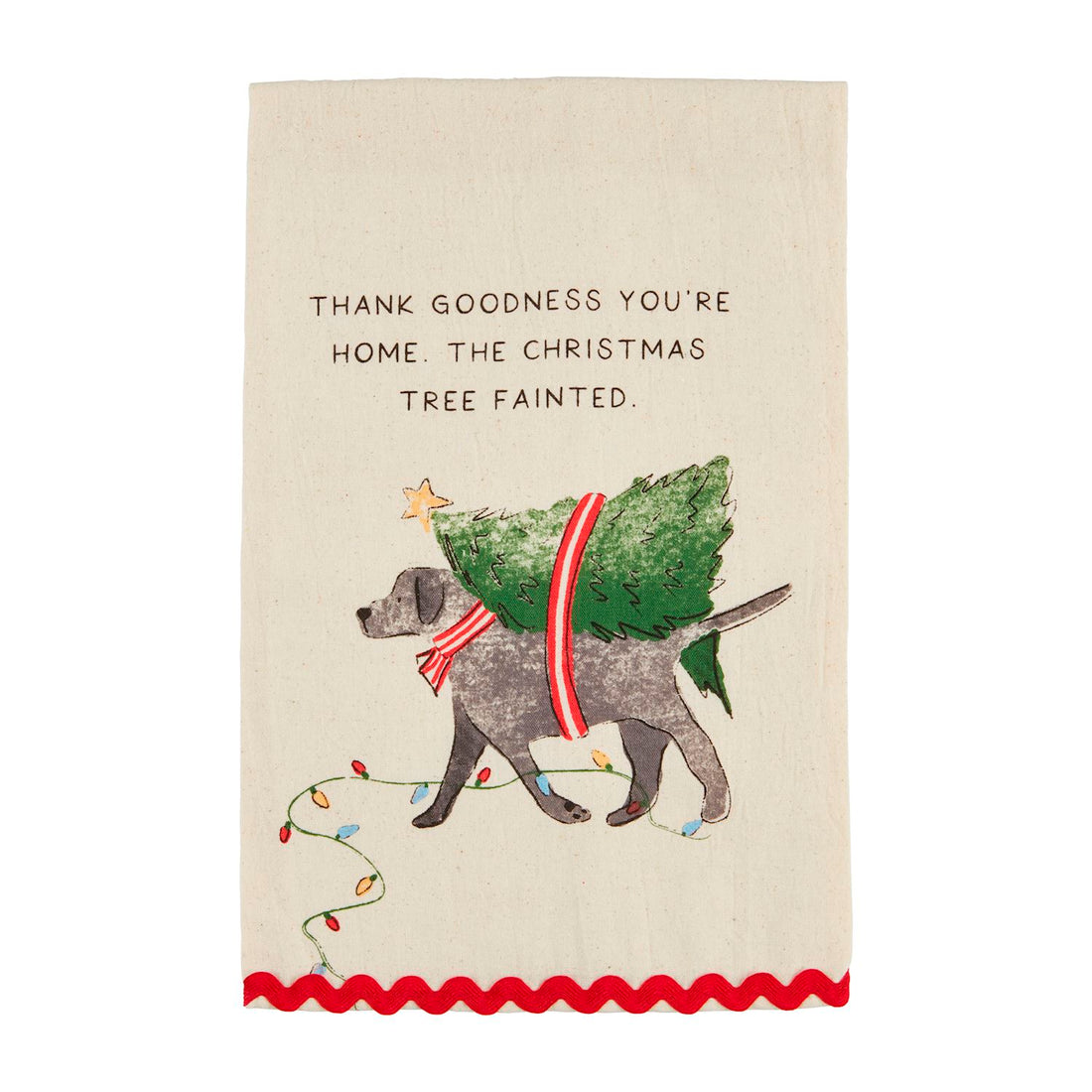 Christmas Dog Towels