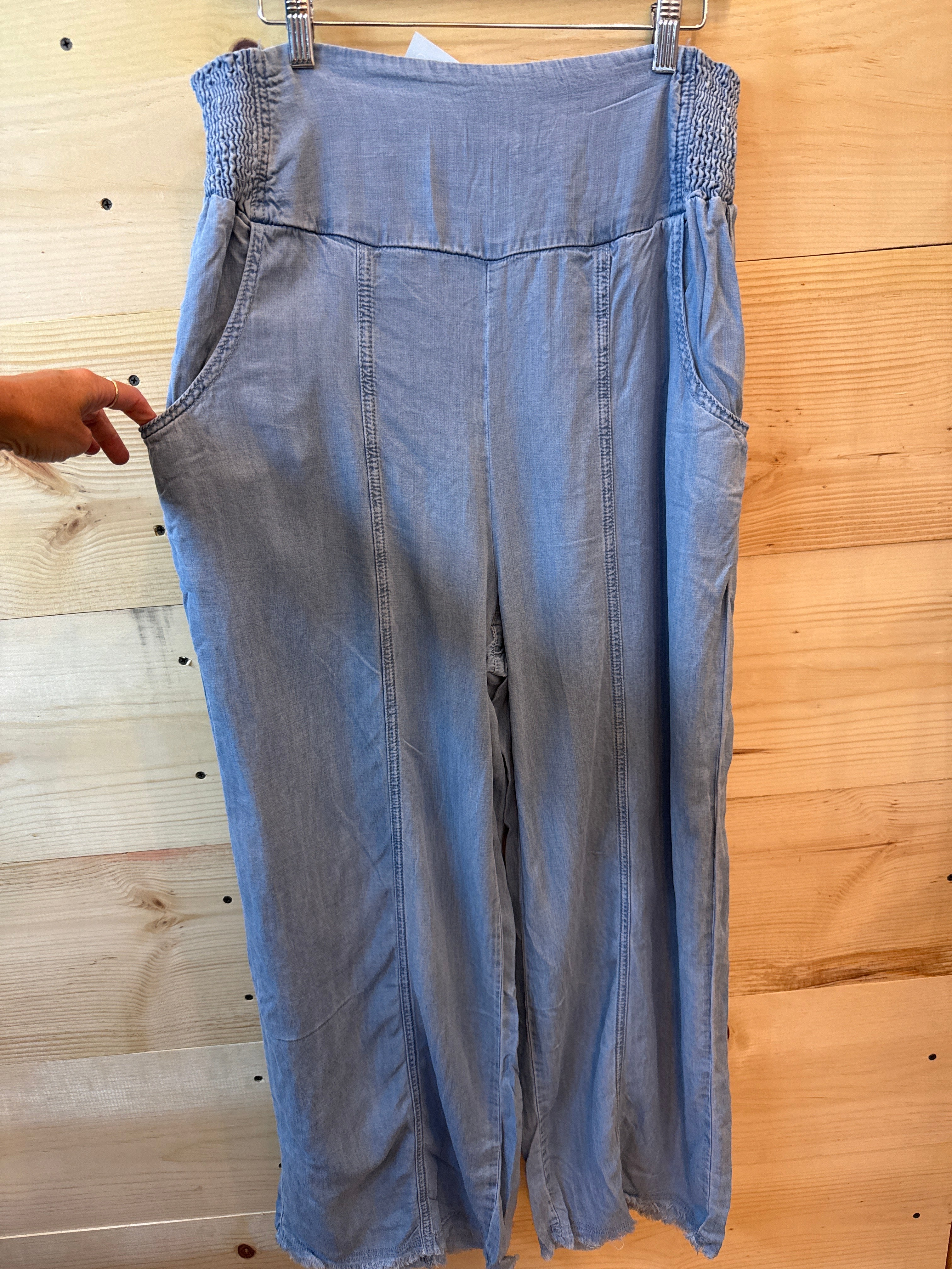 Indigo Cotton Pant