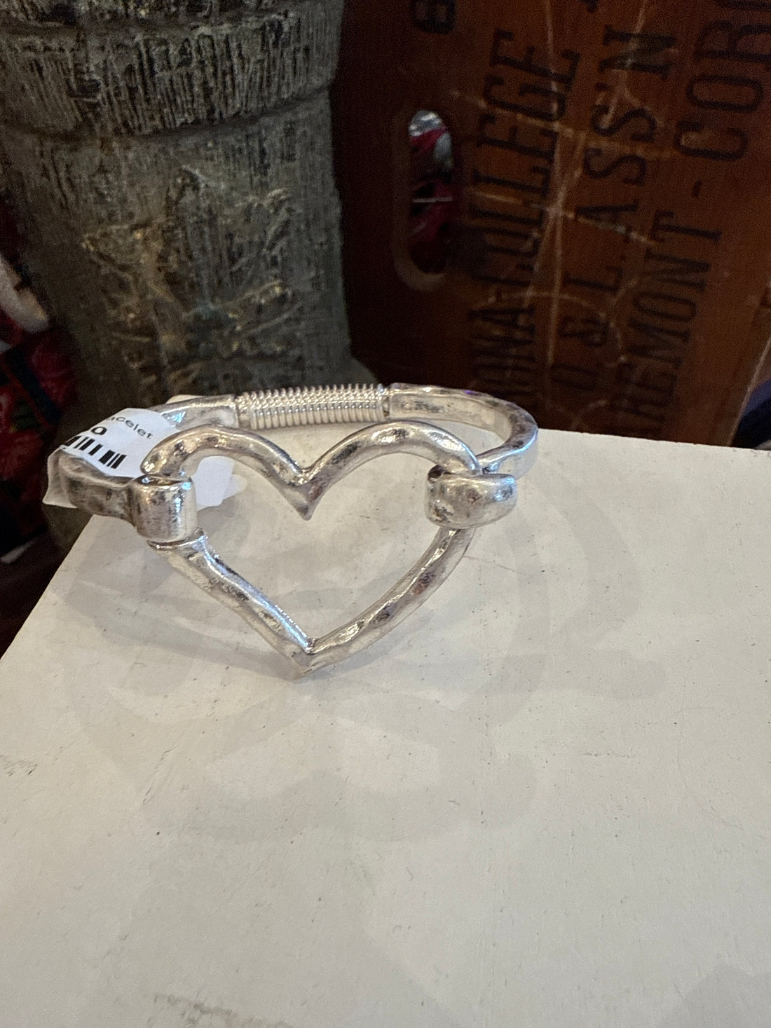Silver Heart Bracelet