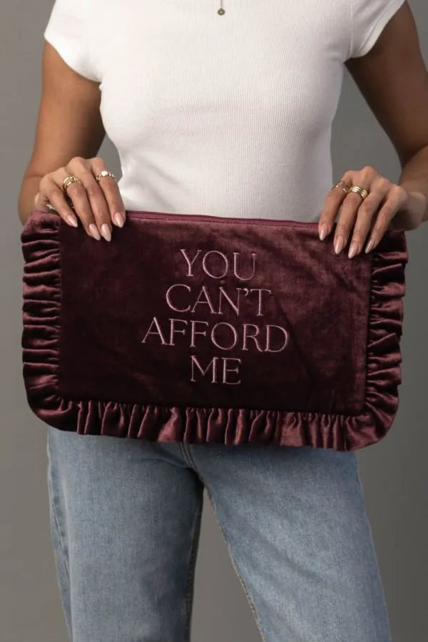 Ruffled Travel Pouch