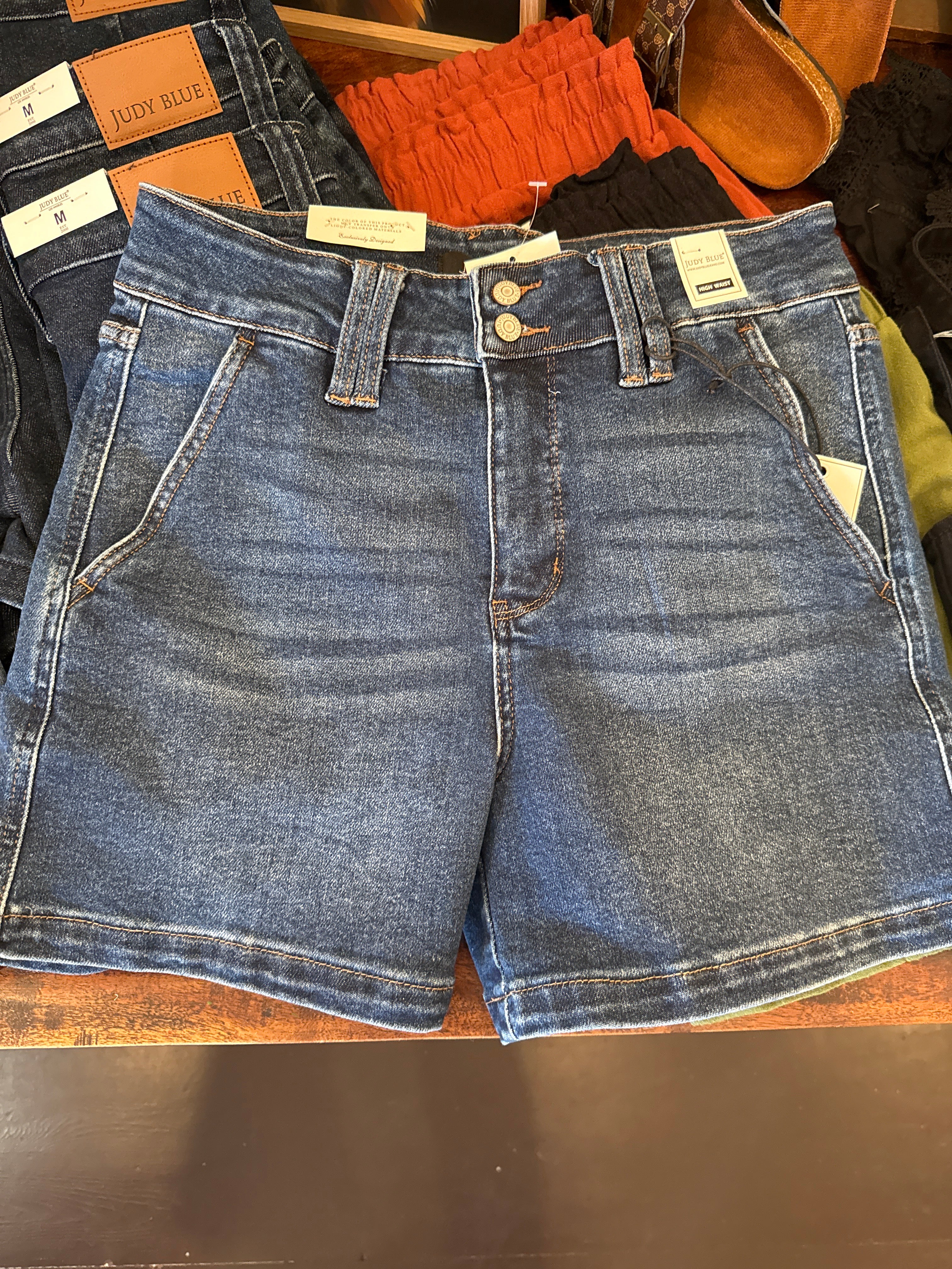 Judy Blue Double Button Shorts