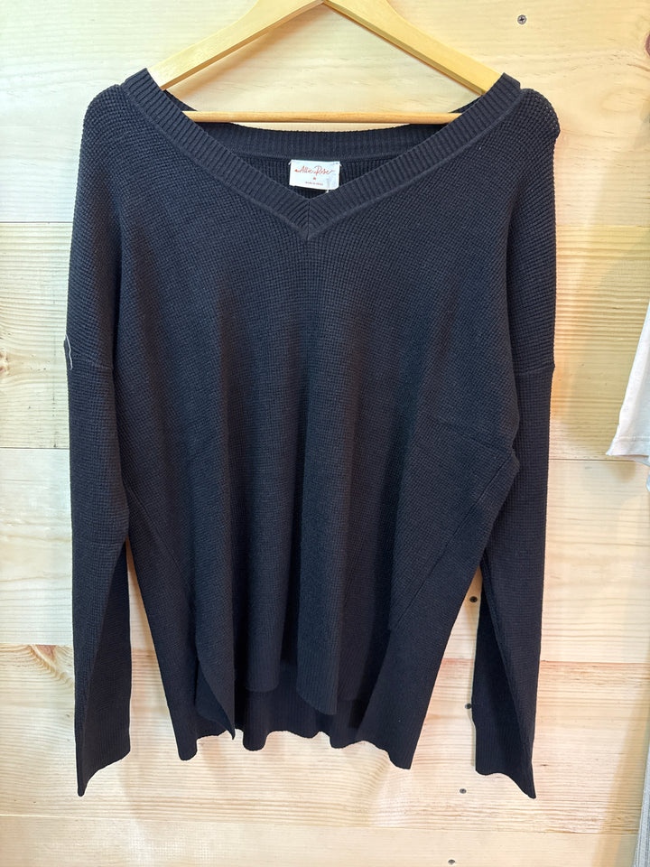 Waffle Knit Sweater
