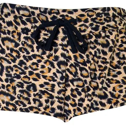 Leopard PJ Shorts
