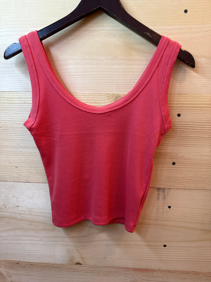 Rib Knit Crop Tank