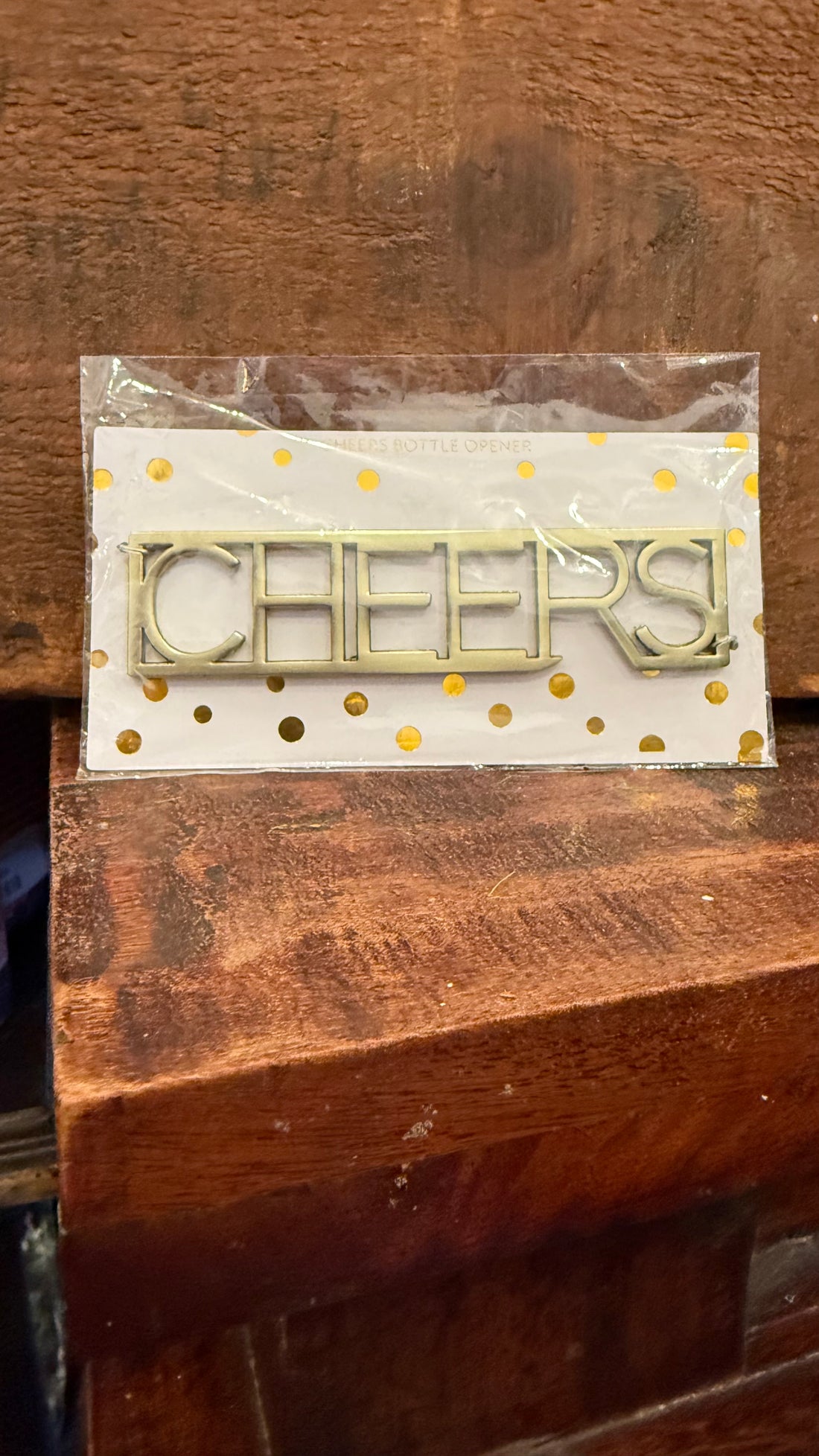 Cheers Bottle Opener