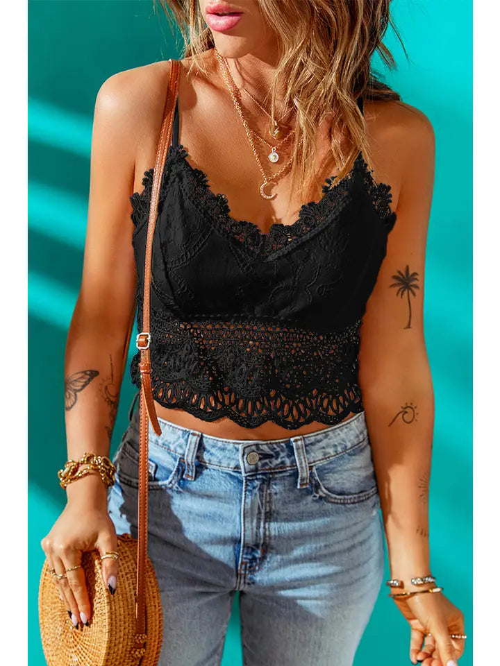 Lace Black Bralette