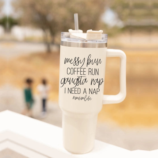 Messy Bun Tumbler