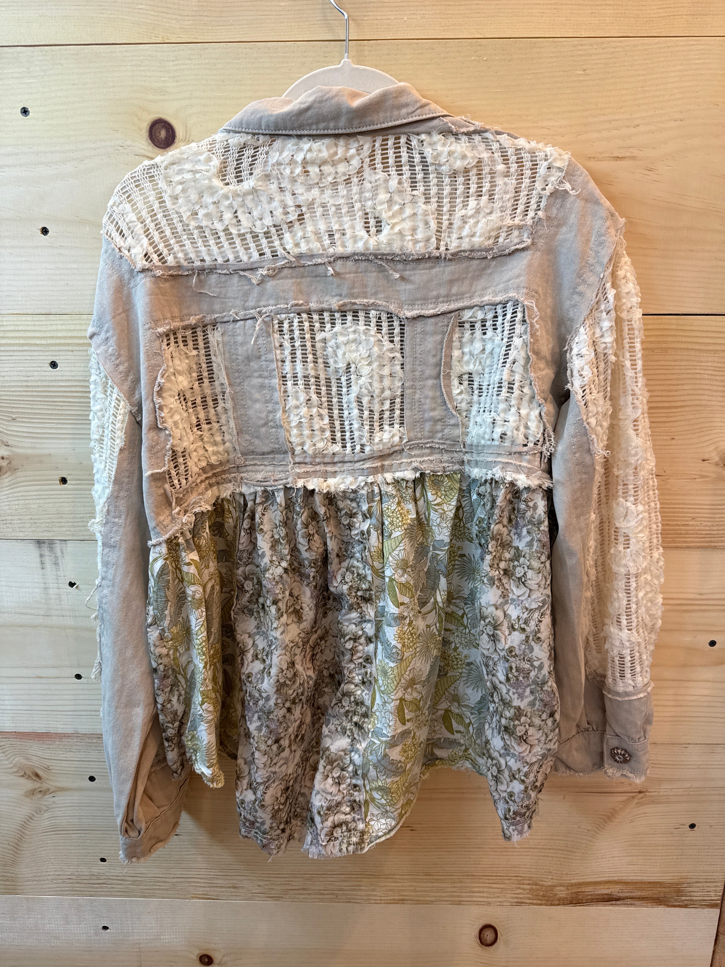 Flower Power Crochet Jacket