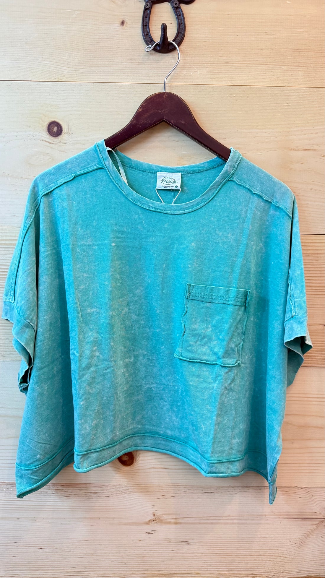 Teal Pocket Crop