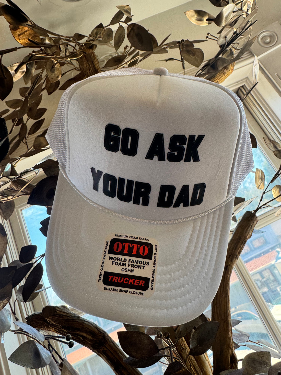 Go Ask Trucker Hat