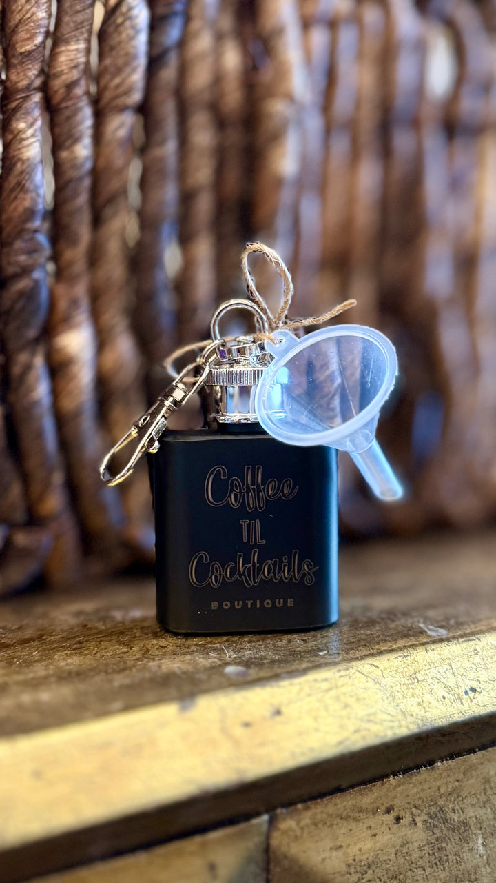 Engraved Flask