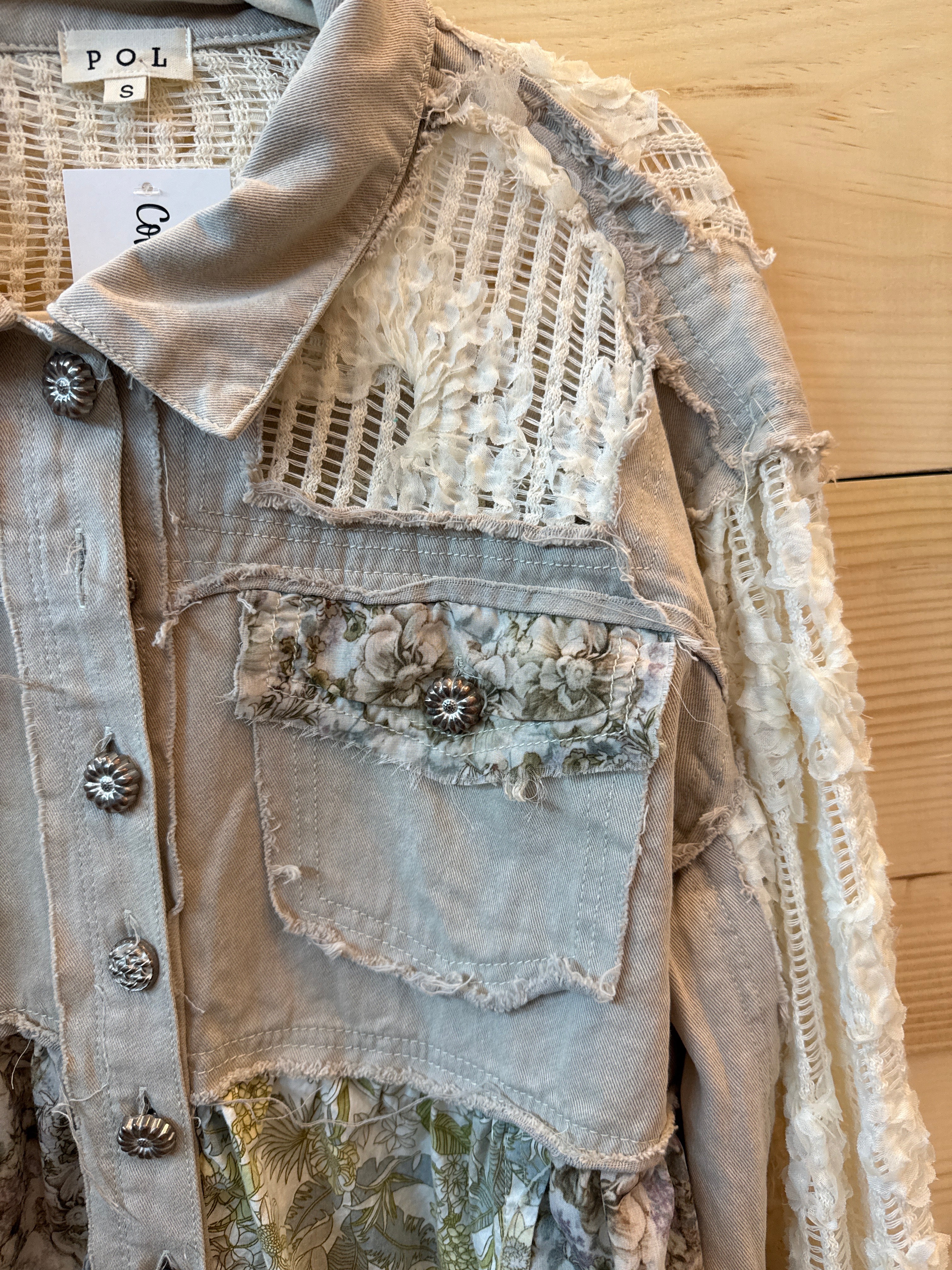 Flower Power Crochet Jacket