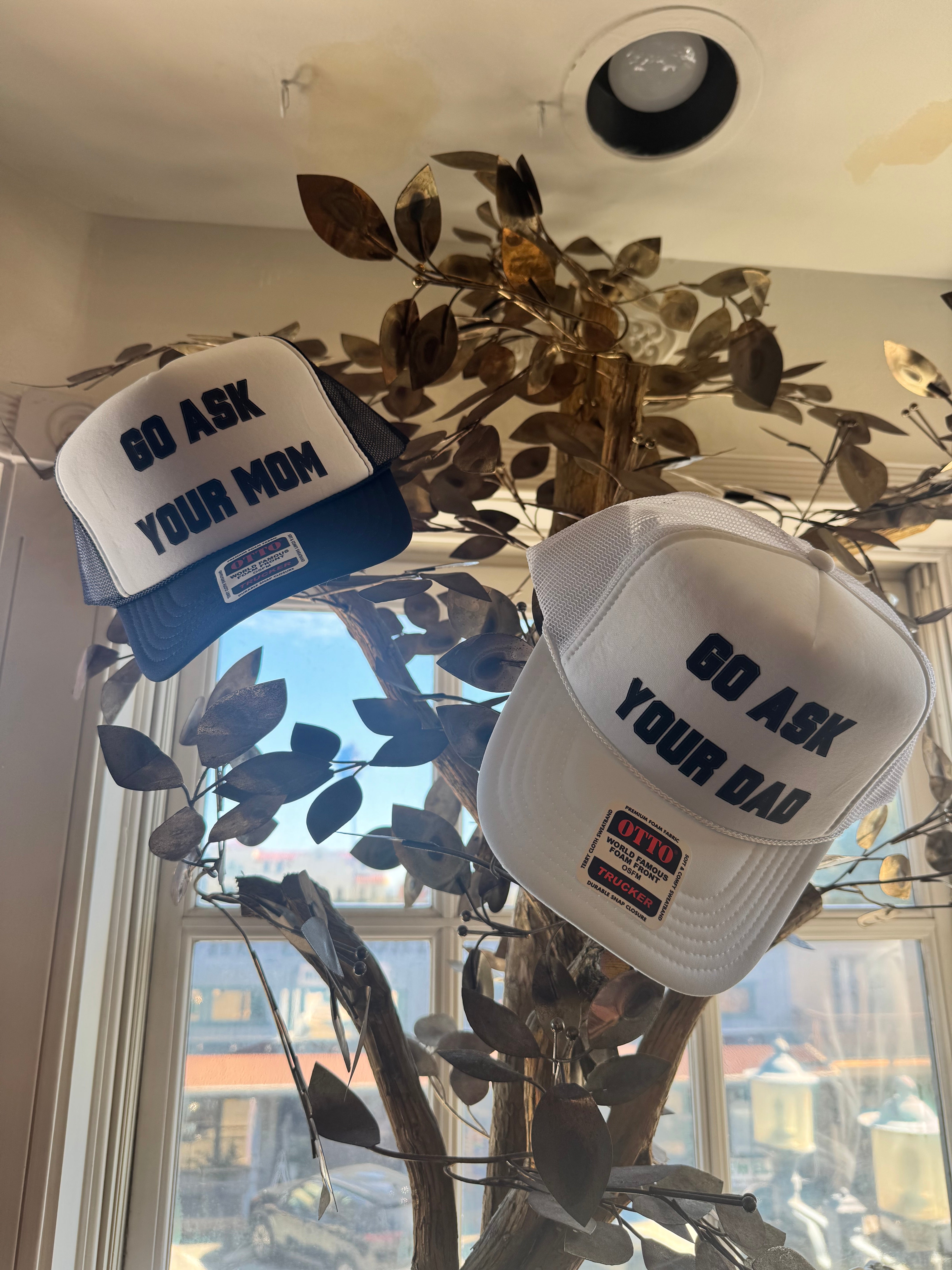 Go Ask Trucker Hat