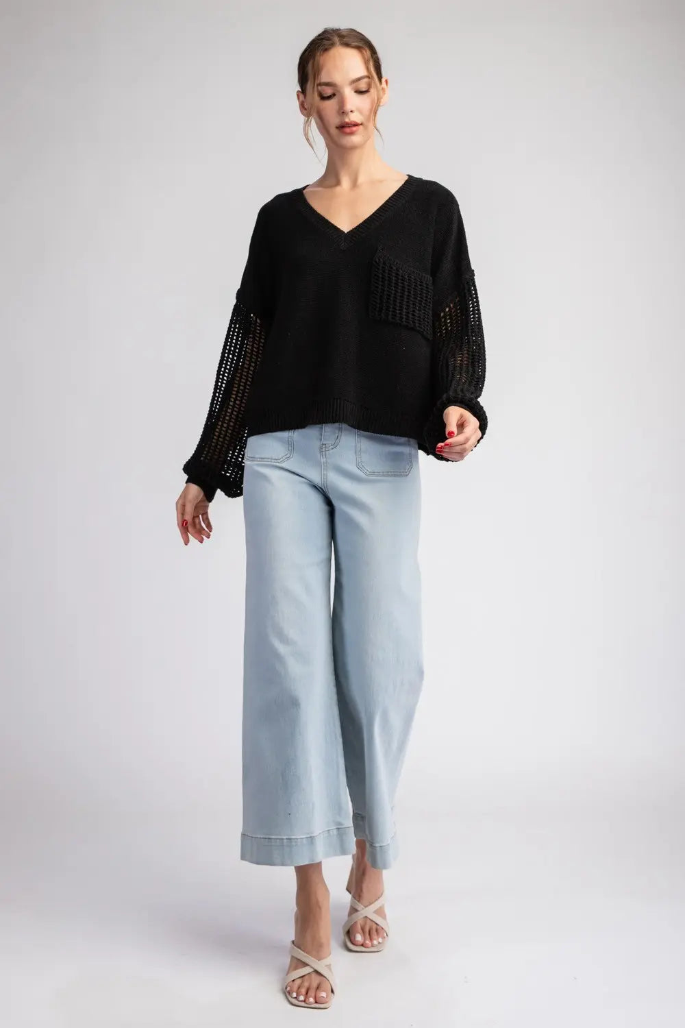 Ragdoll Black Sweater