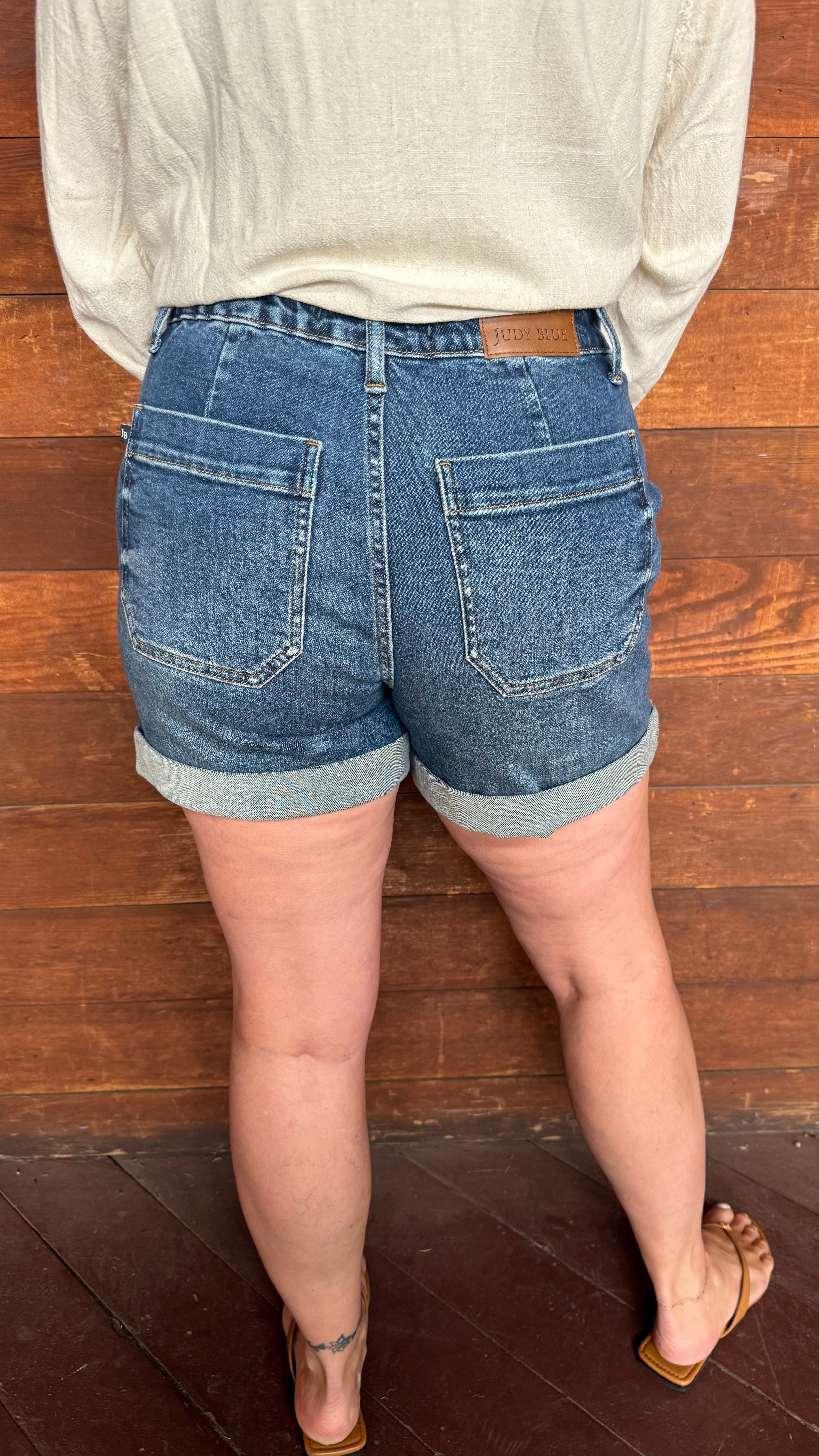 Judy Blue Cuffed Shorts