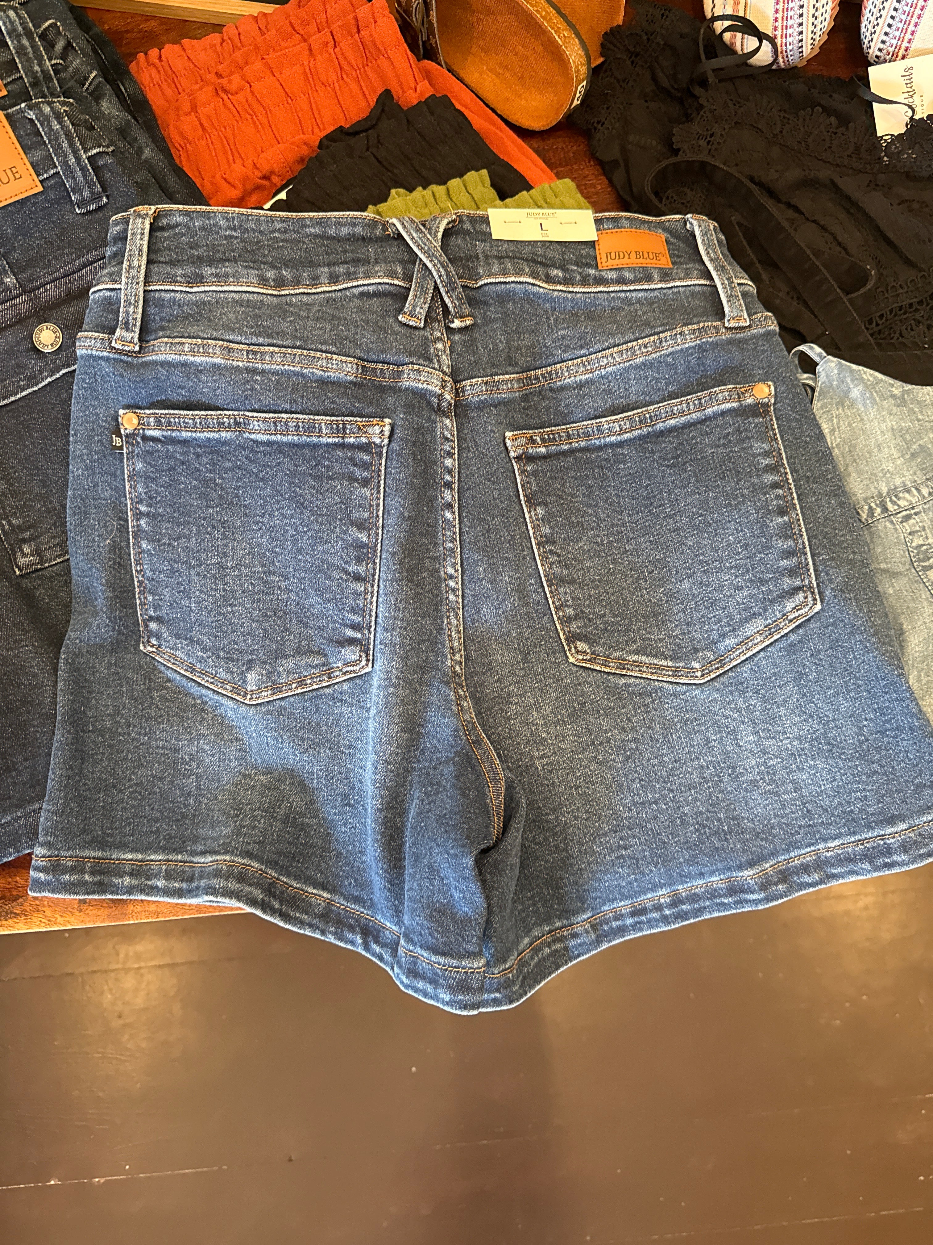 Judy Blue Double Button Shorts