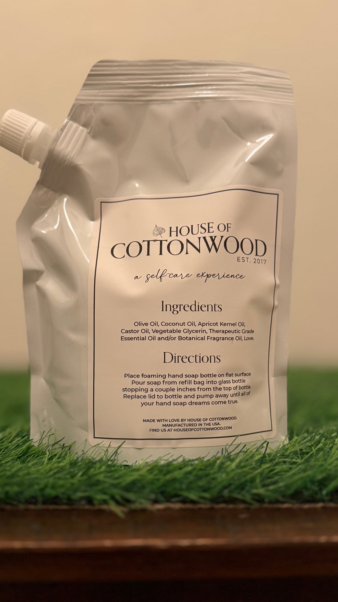 Cottonwood Hand Soap Bag