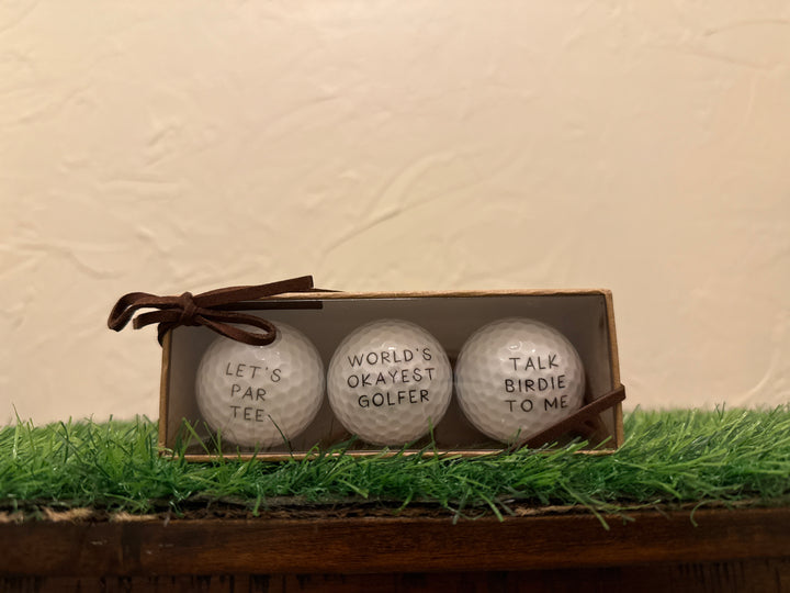 Lets Par Tee Golf Ball Set