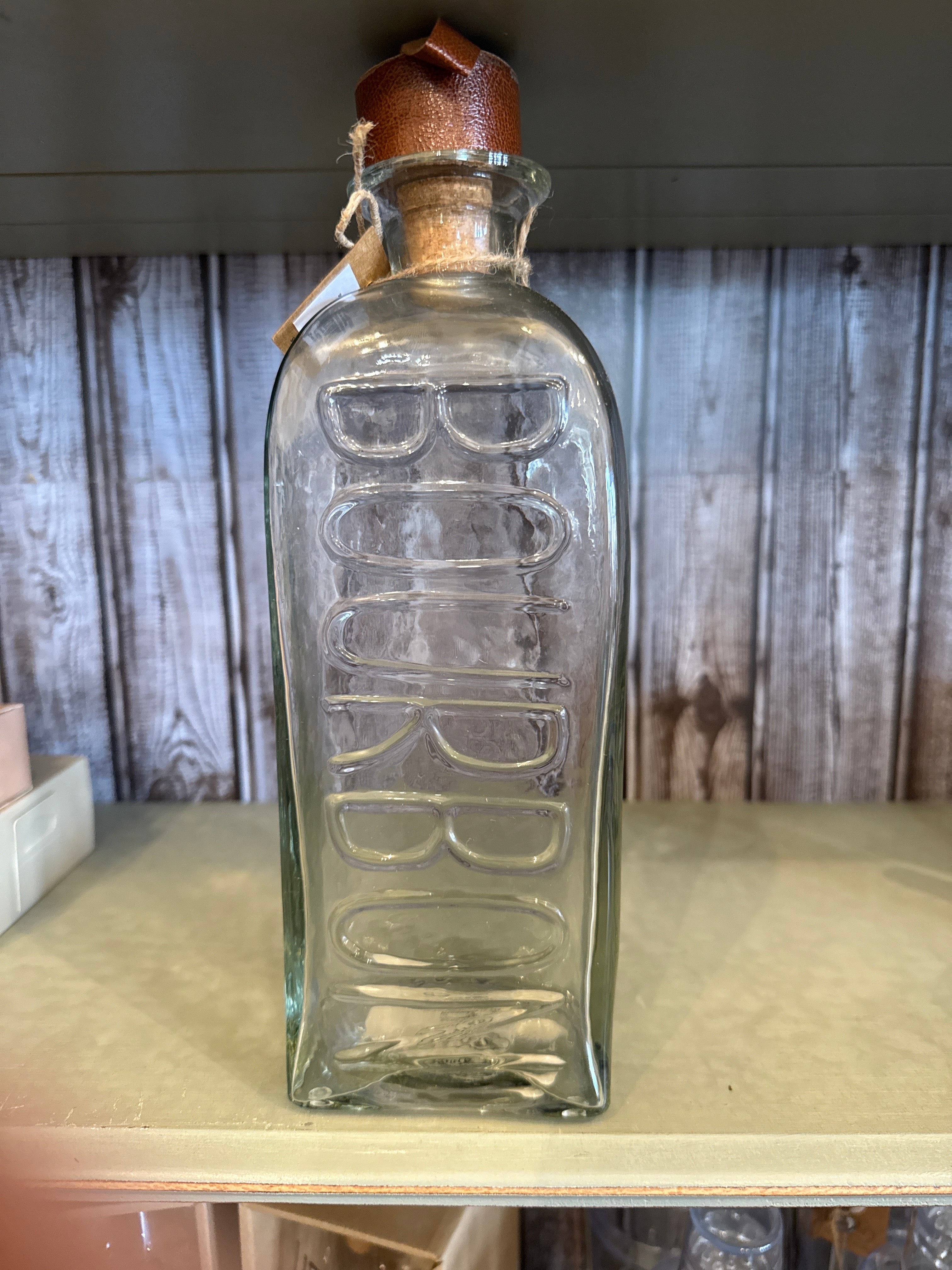 Bourbon Leather Decanter