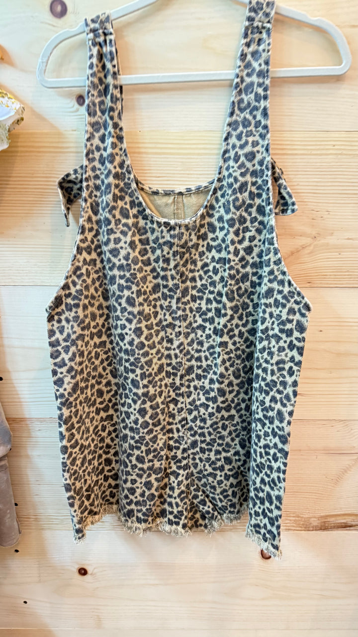 Leopard Romper