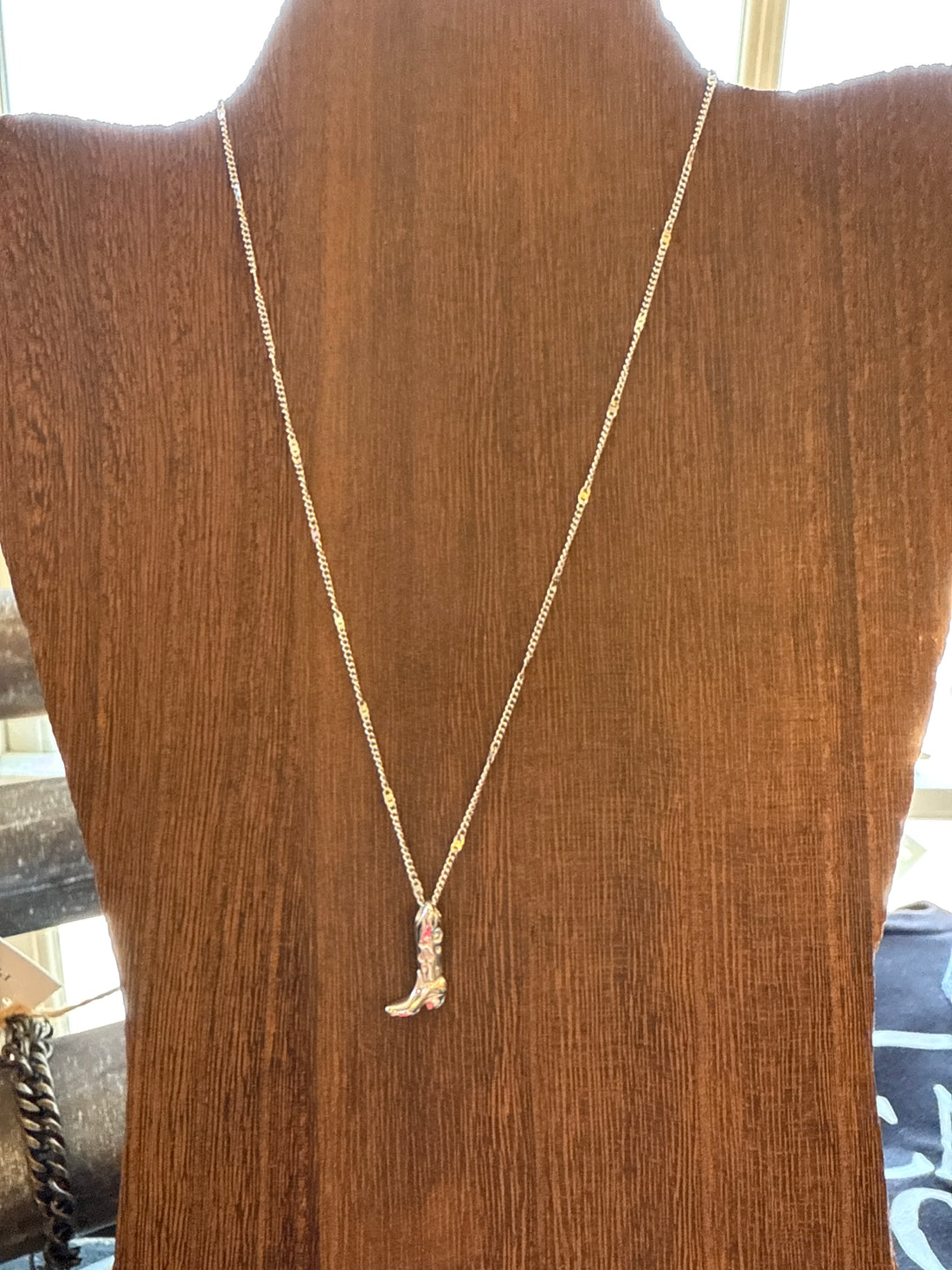 Wild Boot Necklace