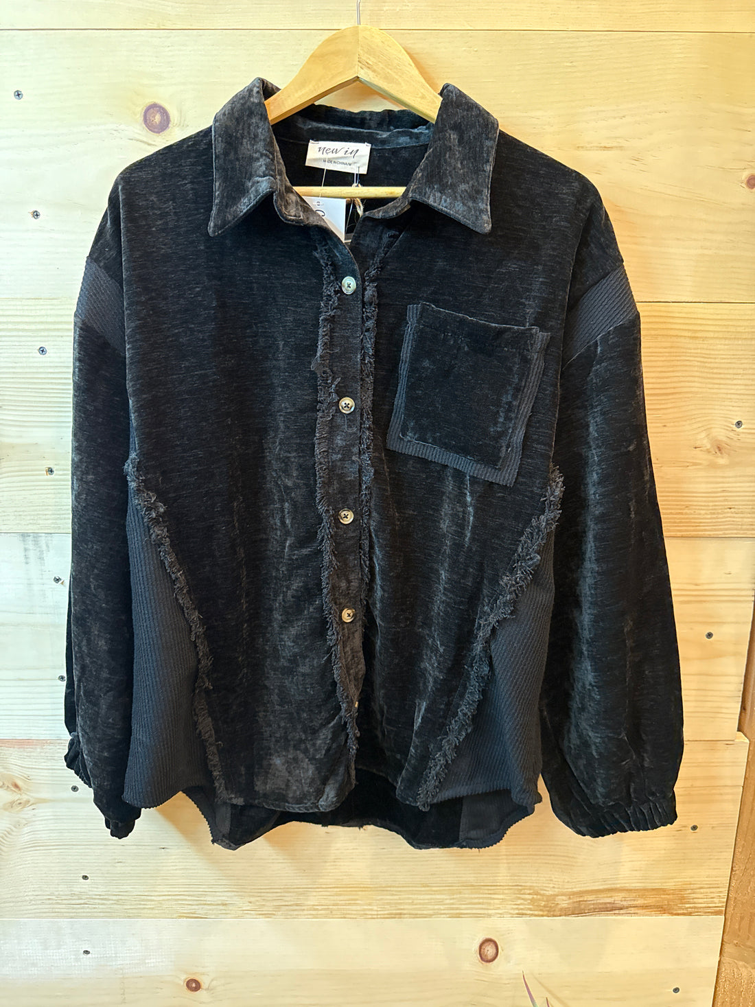 Black Like My Soul Cord Shirt
