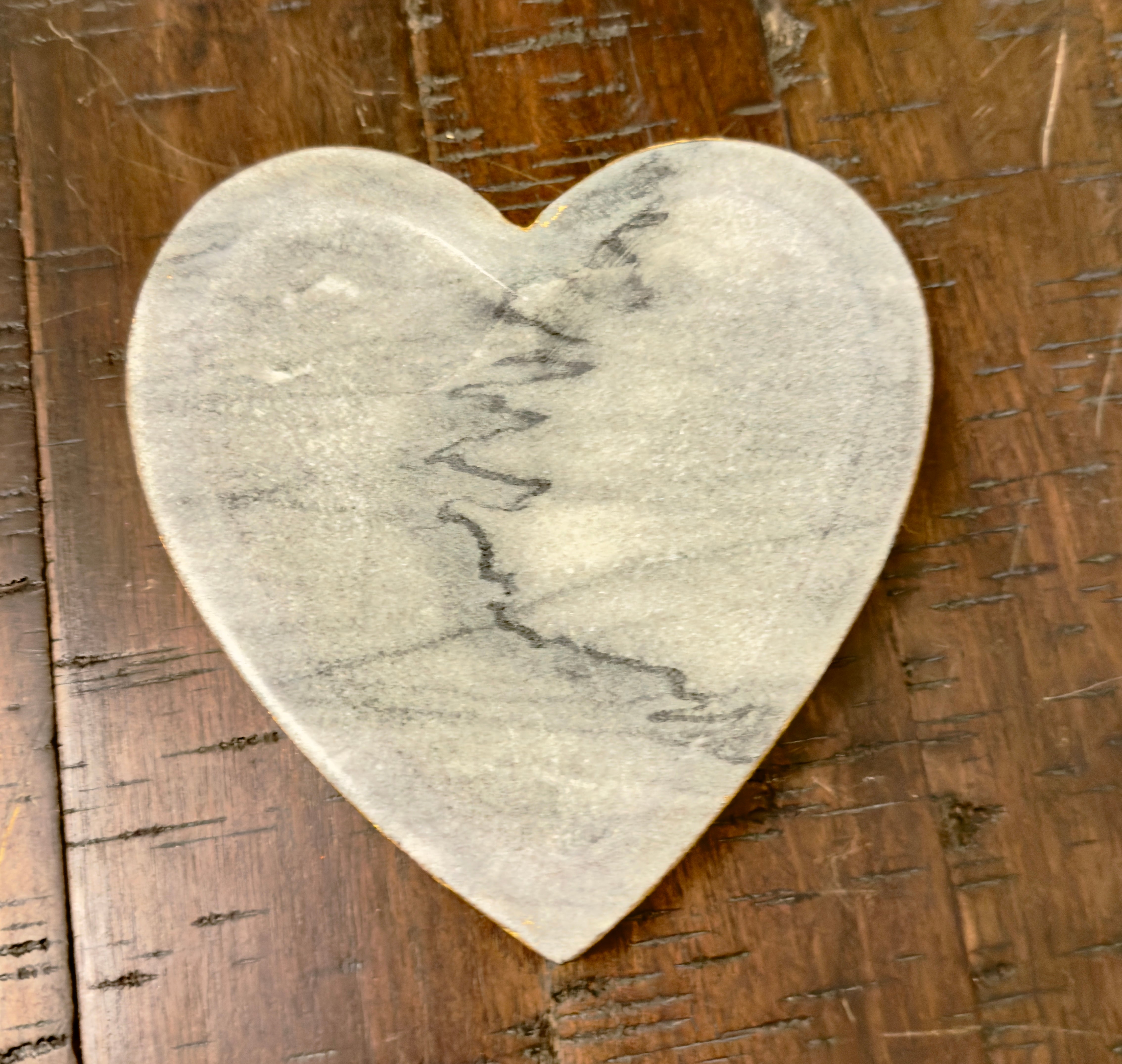 Marble Heart Tray