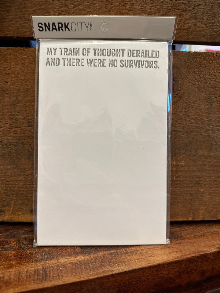 My Train of Thought Notepad