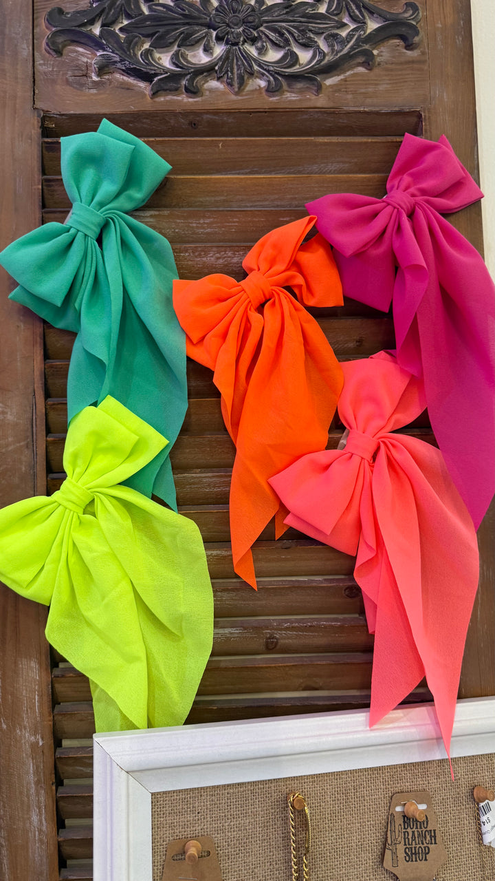 Neon Hair Clips